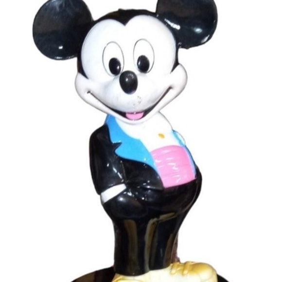 Vintage Mickey Mouse Cast Metal Gumball Machine New in Box